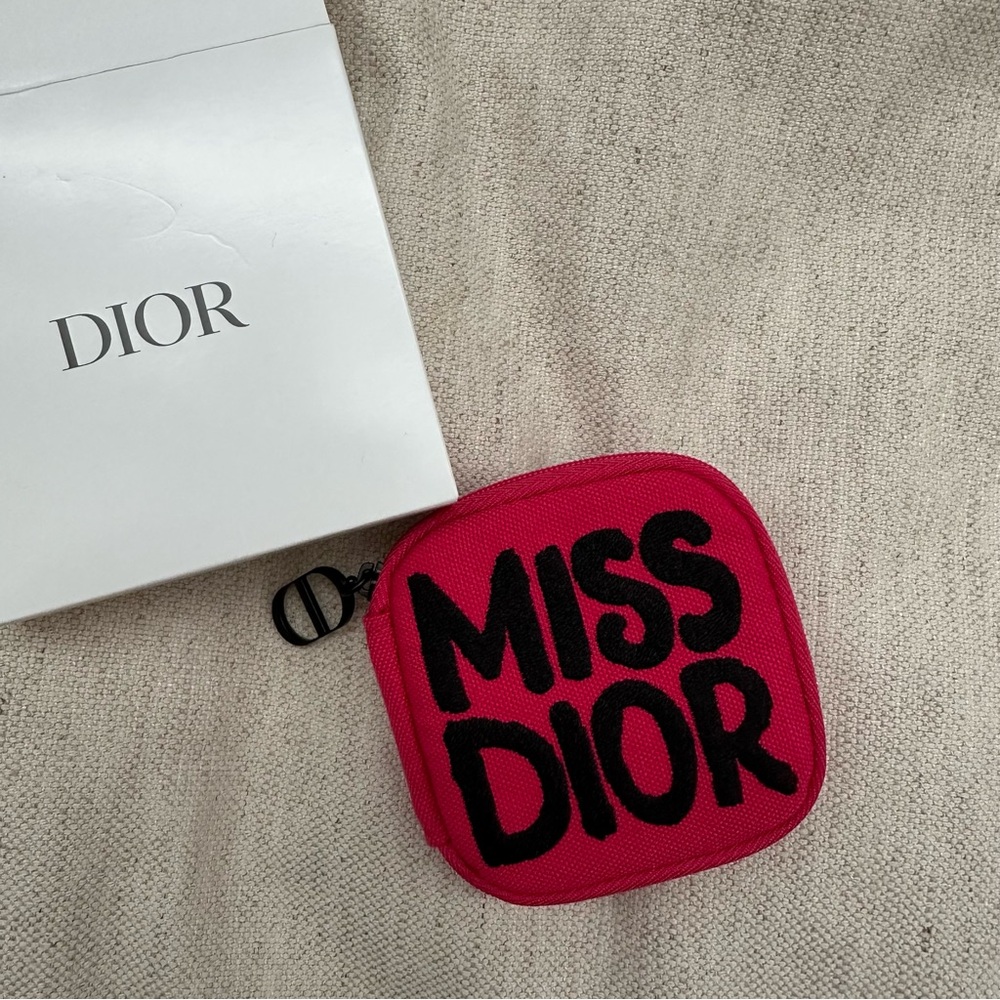 Miss Dior pink pouch